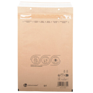 Luftpolsterversandtasche (braun) 6 / F 220 x 340 mm für DIN A4+-1