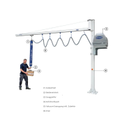 Schmalz Vakuumheber JumboFlex 35 Auslegerlänge 4 m