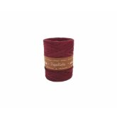 Geschenkband aus Papierbast "bordeaux" 5-8 mm x...