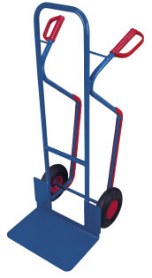 Stahlrohr-Stapelkarre 250 kg mit Gleitkufen (L)-1