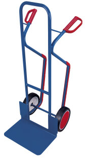 Stahlrohr-Stapelkarre 250 kg mit Gleitkufen (VG)-1