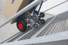 Treppenkarre Stahlrohr 200 kg mit 2 f�nfarmigen Radsternen (L)-2