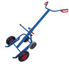 Fasskarre mit 2 St�tzr�dern 250 kg Luftbereifung-1