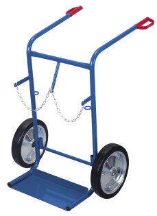 Stahlflaschenkarre 200 kg f�r 2 Stahlflaschen (VG)-1