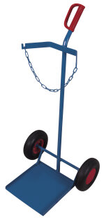 Stahlflaschenkarre f�r 1 Stahlflasche 33 kg Propan (L)-1