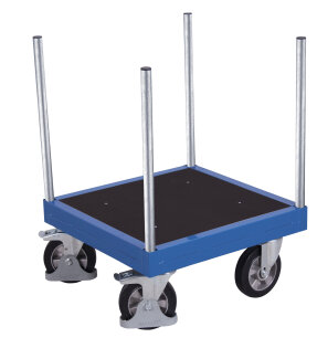 Langmaterialroller (1Stk) mit wasserfester Plattform und 4 Rungen-1