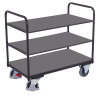 Etagenwagen mit 3 B�den 250 kg Traglast Typ M + EasySTOP-1