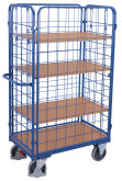 Paket-Vierwandwagen hoch mit 3 B�den Typ L + EasySTOP-1