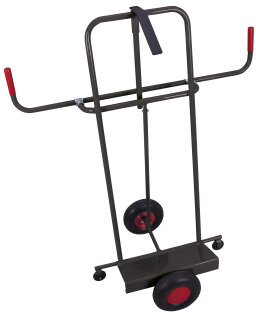 Plattenkarre mit variabler Plattensicherung Luftbereifung-1