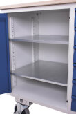 VARIOfit Werkstattwagen mit 6 Schubladen, 1 Schrank, 1 Ladefläche + EasySTOP