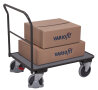 VARIOfit Schiebebügelwagen 400 kg Typ L + EasySTOP  - Anthrazitgrau