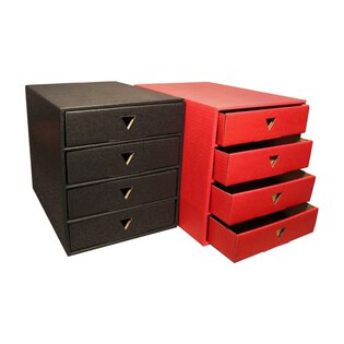Schubladenbox DIN A4  (rot)-1