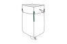 Big Bag 900 x 900 x 1650 mm (mit Schürze und Auslauf)
