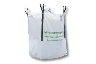 Big Bag 900 x 900 x 1200 mm "Mineralwolle" (4 Hebeschlaufen)