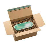 DECOFILL Polsterchips 400 Liter Natur