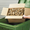 DECOFILL Polsterchips 400 Liter Natur