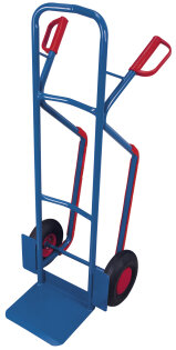 Stahlrohr-Sackkarre 250 kg mit Gleitkufen-1