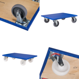 VARIOfit Möbelroller - Enzianblau