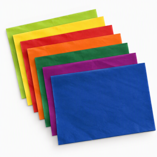 Seidenpapier 50 x 37,5 cm in verschiedenen Farben