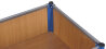 VARIOfit Kasten-/ Bügelwagen Typ M + EasySTOP - Enzianblau