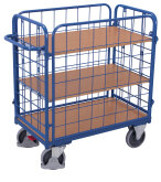 Paket-Vierwandwagen mit 3 B�den Typ S + EasySTOP-1