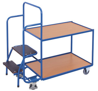 Kommissionierwagen mit 2 B�den-1