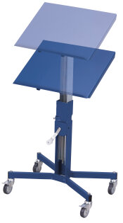 Materialst�nder mit Handkurbel neigbar h�henverstellbar 680-1055 mm-1