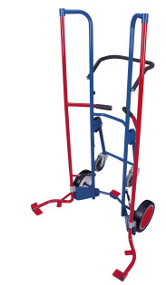 Reifenkarre mit St�tzrad 200 kg Traglast Vollgummibereifung-1