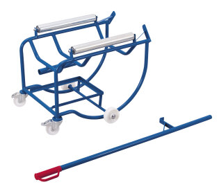 Fasskipper mit 2 Stahlrollen-1