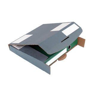 Ordner-Transportbox 320 x 228 x 50 mm (anthrazit)