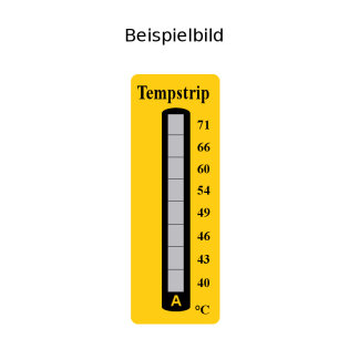 8 Felder Messstreifen Typ A 40 - 71 °C