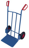 Stahlrohr-Sackkarre 250 kg extra gro�e Schaufel (L)-1