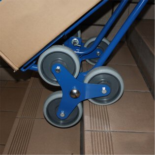 Treppenkarre 200 kg mit 2 dreiarmigen Radsternen (VG)