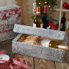 Pr�sentkarton Christmas 2 Flaschen-3