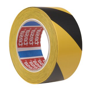 Tesa Bodenmarkierung 60760 PVC (schwarz-gelb)