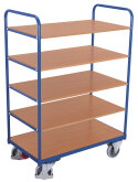 Etagenwagen hoch mit 5 B�den 250 kg Traglast Typ S +...
