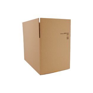 Faltkarton 500 x 300 x 300/200 mm ecoon® Graspapier (2-wellig)