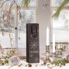 Flaschentasche f�r 1 Flasche 100 x 85 x 360 mm (Linea Weihnachtsstern)-3