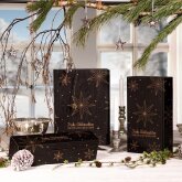 Pr�sentkarton Natura Weihnachtsstern f�r 1 Flasche 380 x 95 x 90 mm-3