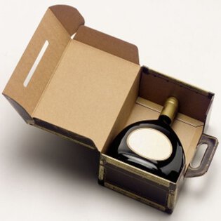 Geschenkbox "Mini Koffer" mit Griff 150 x 76 x 217 mm-2