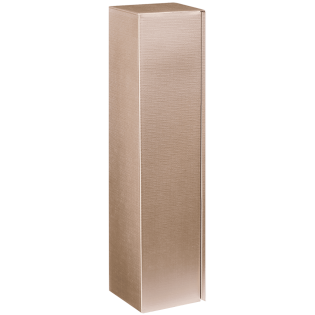 Pr�sentkarton f�r 1 Flasche 385 x 92 x 95 mm (Metallic Gold)-1