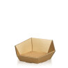 Pr�sentkorb 6-eckig Seta Gold 290 x 270 x 60/105 mm-1