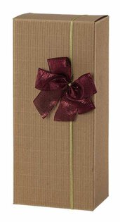 Geschenkschleife aus Gummi Bordeaux (4-Fl?gel) 60 cm-1